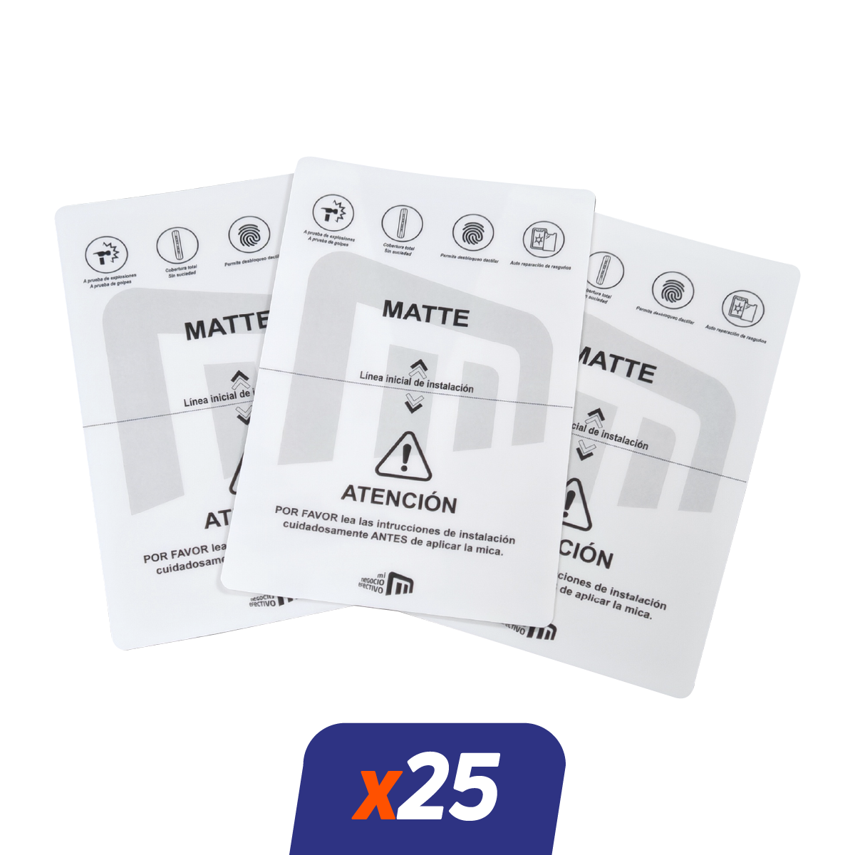 Paquete de Micas de Hidrogel Mate Estándar